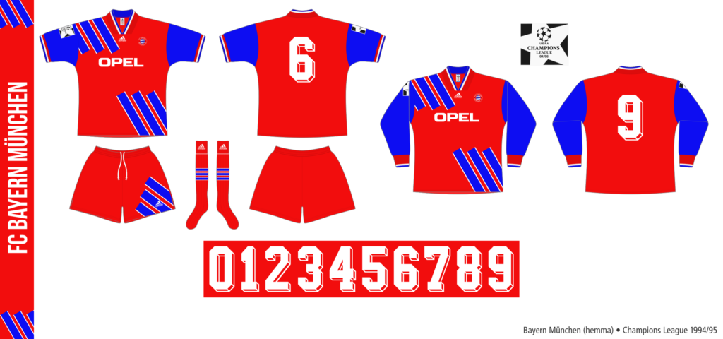 Bayern München 1994/95 (Champions League, hemma)