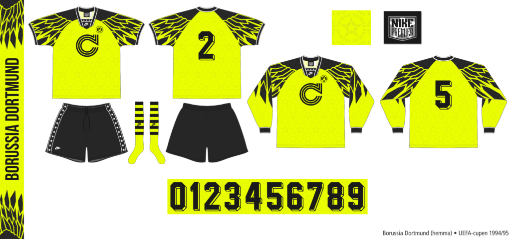 Borussia Dortmund 1994/95 (UEFA-cupen, hemma)