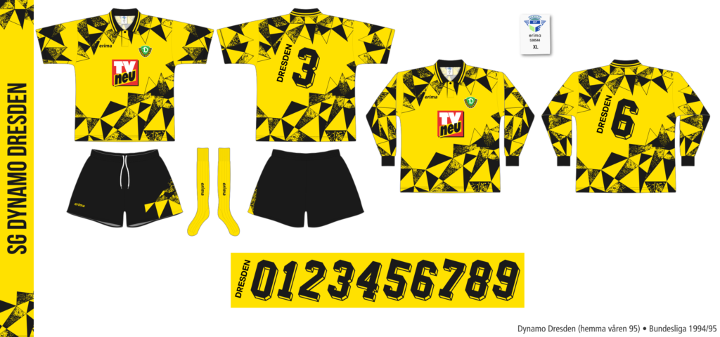 Dynamo Dresden 1994/95 (hemma våren 1995)