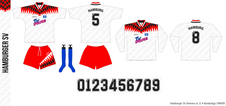 Hamburger SV 1994/95 (hemma, alt. 2)