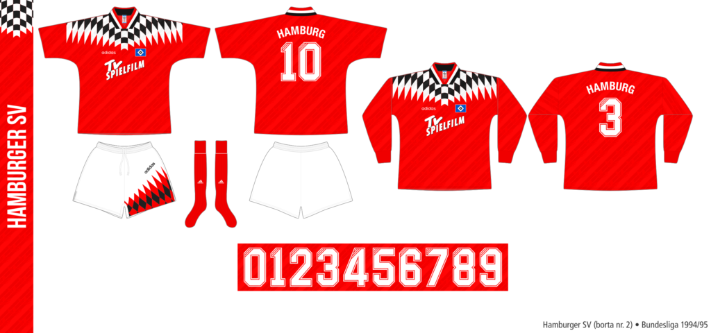 Hamburger SV 1994/95 (borta, alt. 2)